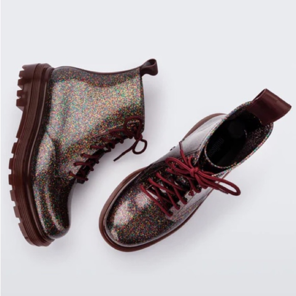 Melissa Coturno Women's Jelly Combat Military Boot